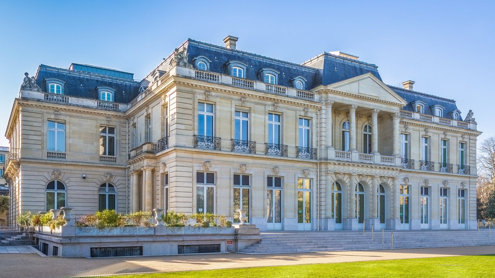 The Château de la Muette in Paris, home of the OECD headquarters, where the Financial Action Task Force is based.