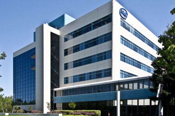 Intel's headquarters building in Santa Clara, California (file photo)
