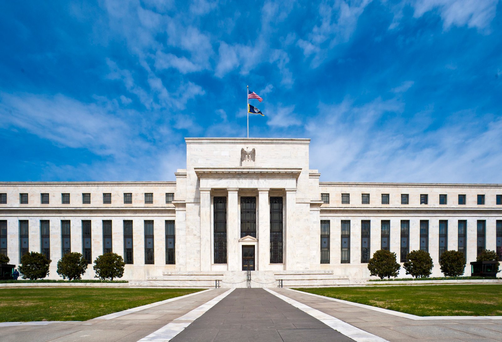 The Eccles Building, headquarters of the US Federal Reserve in Washington, DC.