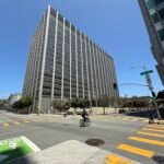 The Phillip Burton Federal Building and US Courthouse in San Francisco, home of the federal court for the Northern District of California.
